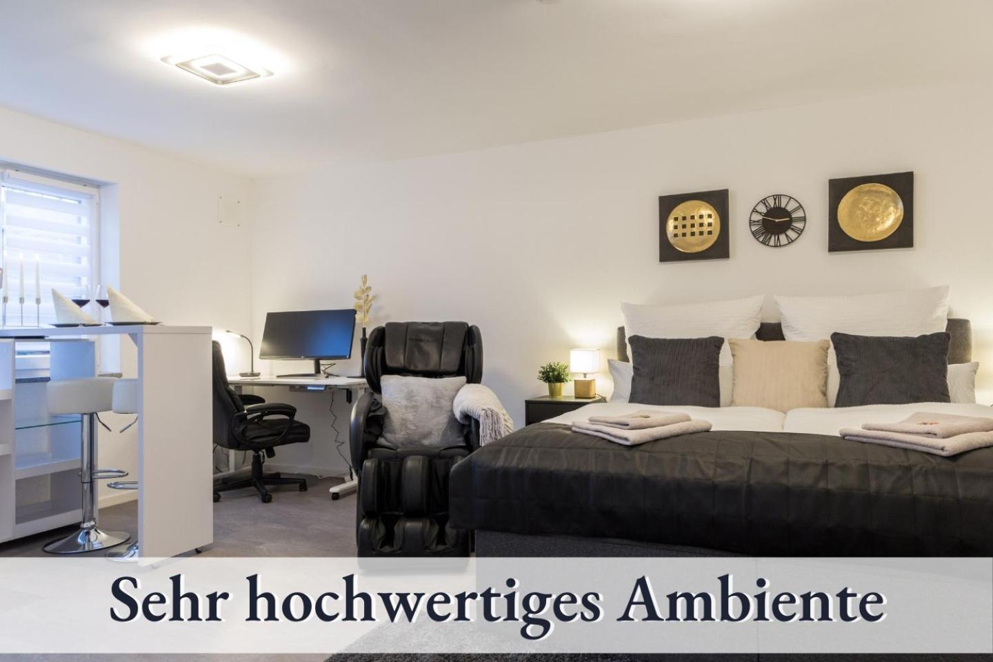 Relaxapartment 2 Massagesessel Smarttv Kueche Biberach an der Riss Bagian luar foto