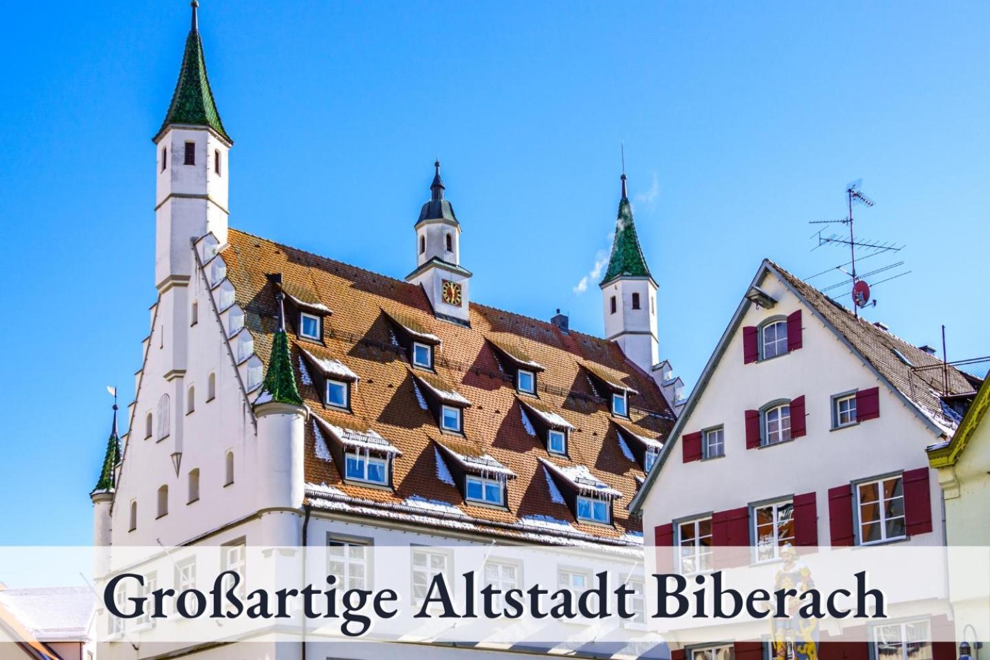 Relaxapartment 2 Massagesessel Smarttv Kueche Biberach an der Riss Bagian luar foto